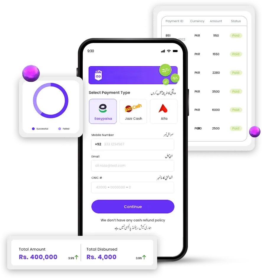 PayrovaPay Mobile App
